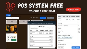 Laravel Coffee POS System (FREE Source Code)