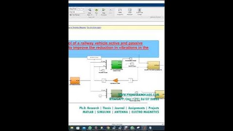 Modelling and control of a railway vehicle active and passive suspension system to improve the reduc