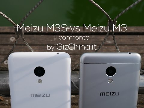 CONFRONTO - Meizu M3S vs Meizu M3