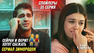 Турецкий сериал Зимородок спойлеры 35 серия русская озвучка - Сейран и Ферит хотят  сбежать