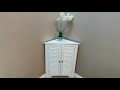 Manual for River Ridge 3 Shelf Corner Cabinet (White) | Mom &amp; Daughter&#39;s Cookery