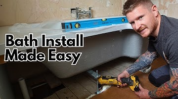 How to Install a Bath the Easy Way - Complete Beginners Guide!