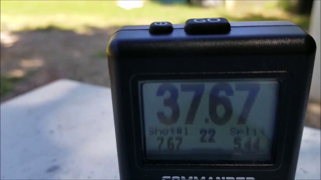 How Loud Is Loud Enough Sensitivity Level Tests For The Commander Shot