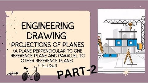 Engineering drawing Projections of planes A Plane PART 2