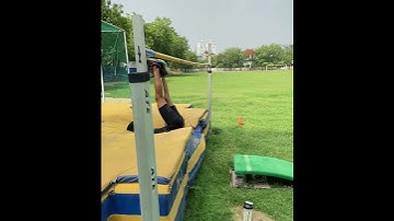 High Jump Drill From Spring Board ! #shortsvideo  #highjump #varunsinghbhati