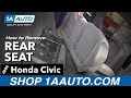 How to Replace Rear Seat 05-11 Honda Civic