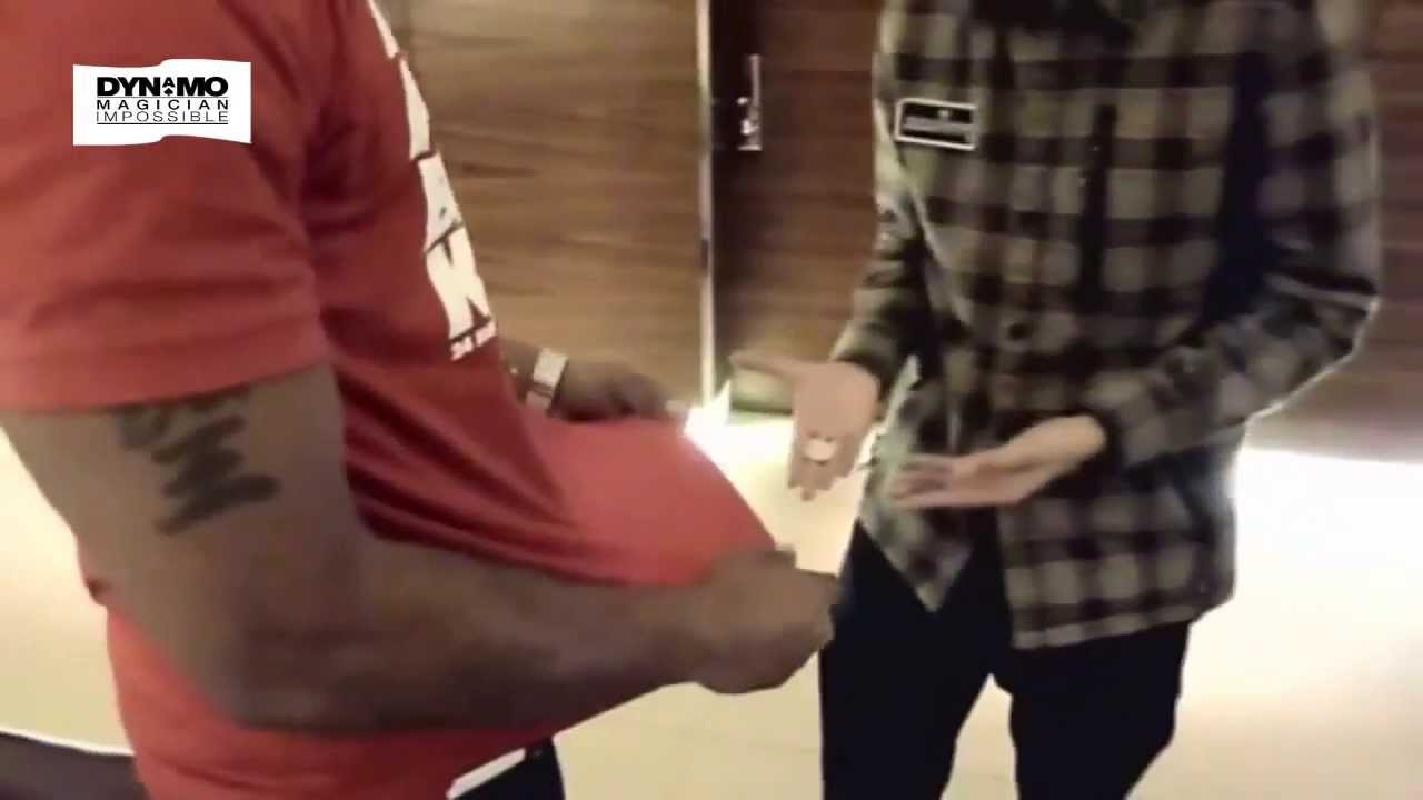 Dynamo Coin Through Shirt Magic Trick Youtube