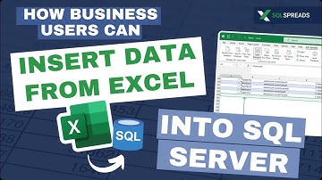 How Business Users Can Insert Data from Excel into SQL Server