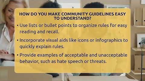 How Do You Make Community Guidelines Easy To Understand? - Everyday-Networking