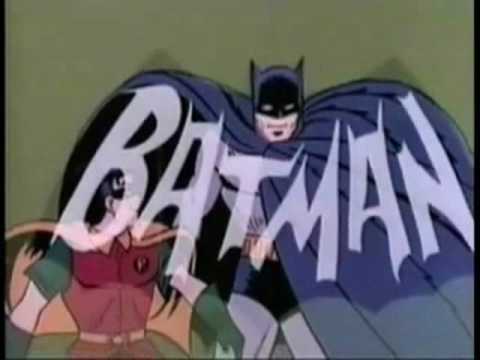 Batman 1966 TV series opening with network color logos