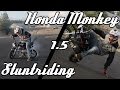 Honda monkey stuntriding 15  5000sub special