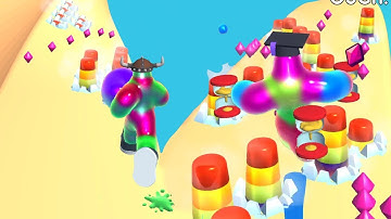 Blob Runner 3D Max Level part 8 - Gameplay Walkthrough Funny Cool Mobile Game NEW UPDATE