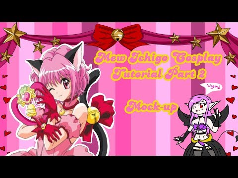 Mew Ichigo Cosplay Tutorial | Part 2: Mock Up