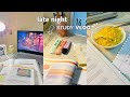 Late night study vlog 10 pm  3 am productive night study session  bangladesh 