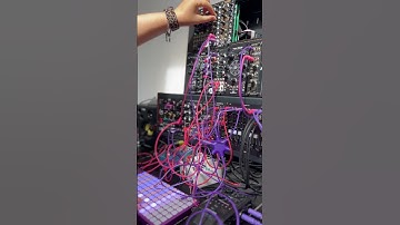 Nano rings (Mutable Instruments clone) eurorack modular jam #modularsynth  #euroracksynth  #synthjam