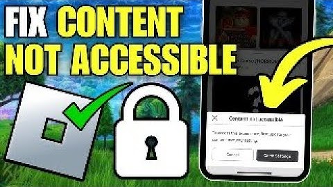 How To Fix "To Access This Experience, Update Your Content Maturity Settings" in Roblox