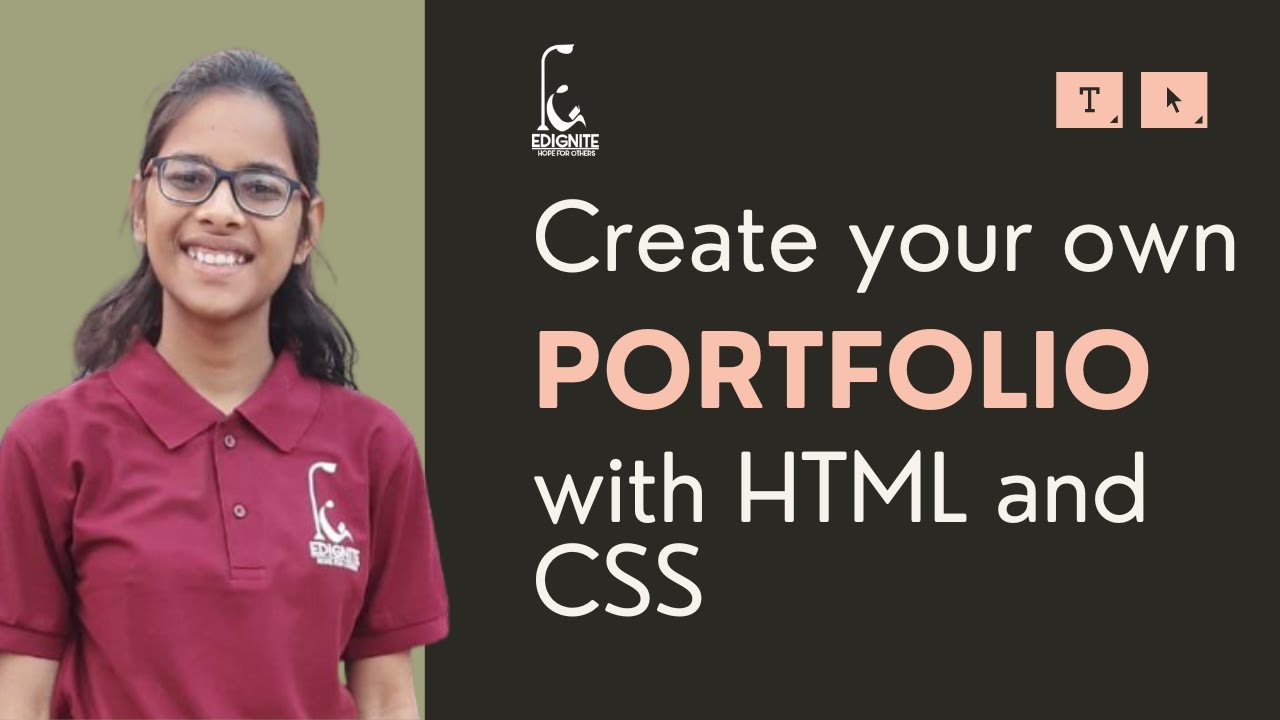 Create your own portfolio using HTML, CSS, JavaScript - YouTube