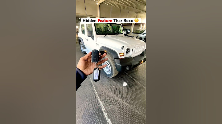 Thar Roxx Hidden Feature 😍 #shorts #tharroxx #mahindra #feature #car