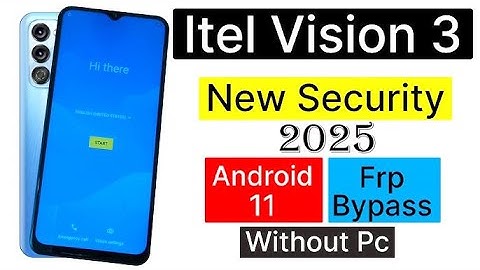 Itel Vision 3 (S661LP) Frp Bypass/Unlock Google Account Lock android 11 2025 100% Without PC
