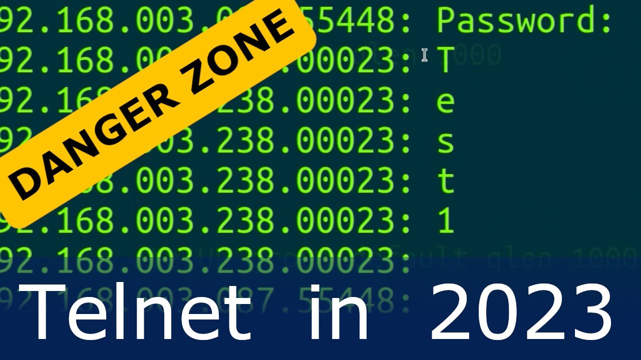 Telnet in 2023 