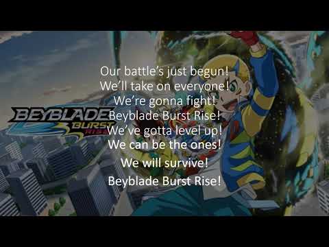 Beyblade Burst Rise-Journey Into Tomorrow with lyrics - YouTube