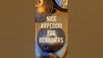 Handpan Arpeggio Tutorial for Beginners #handpan #handpantutorial #handpanteacher #shorts