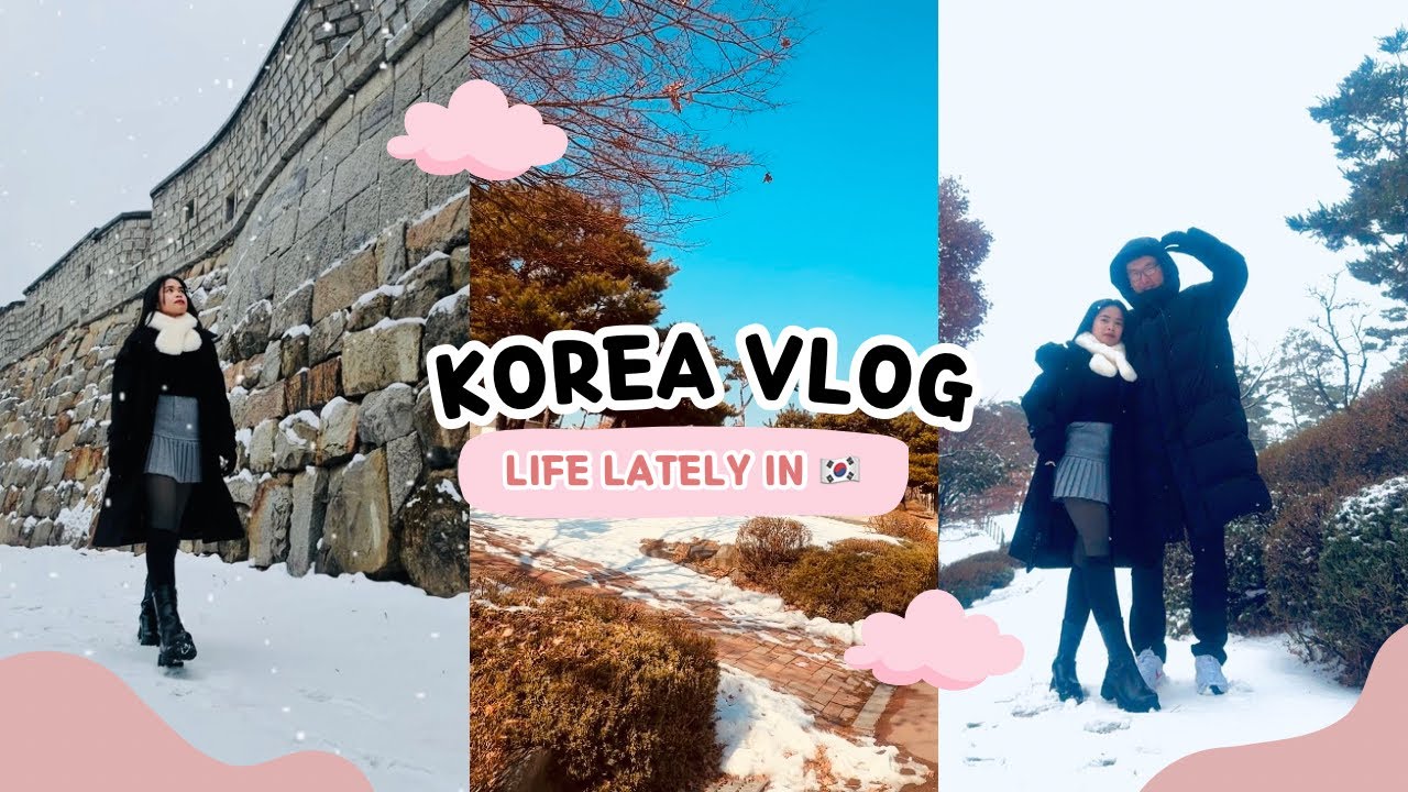 KOREA VLOG 🇰🇷Life Lately in Korea | Amie in Korea