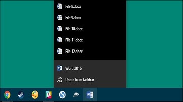 How to Increase the Number of Jump List Items in Windows 10