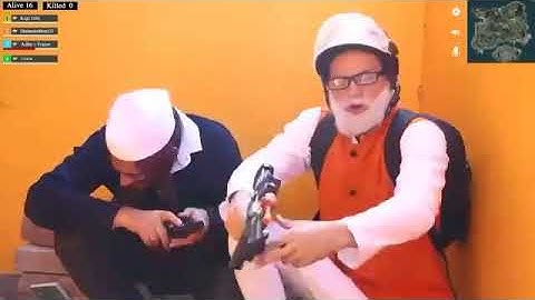 Modi ji, kejriwal ji in pubg game - Round2hell new video