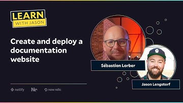 Create and deploy a documentation website