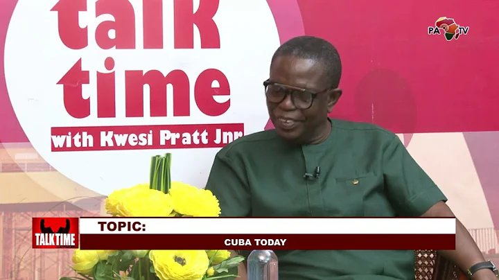 TALK TIME WITH KWESI PRATT, H.E  ANETTE GARCIA