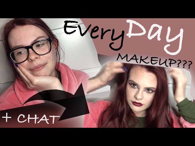 MY EVERYDAY MAKEUP (kinda) + CHAT