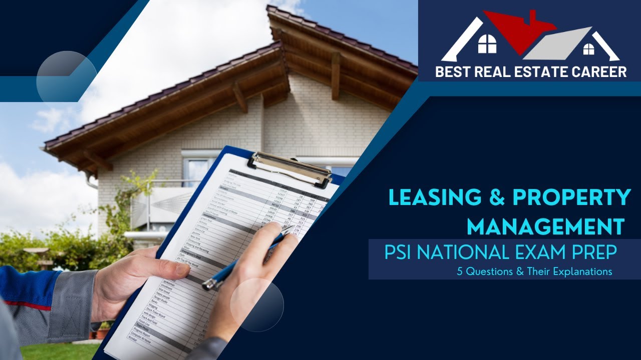 PSI Real Estate Exam Prep: Leasing & Property Management - YouTube