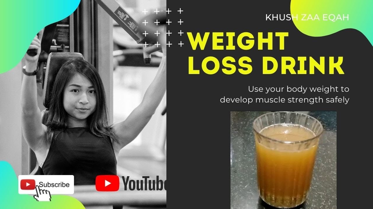 Weight Loss Drink after Workout. YouTube
