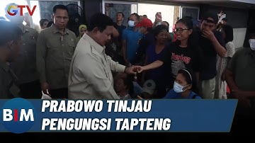 Prabowo Tinjau Pengungsi Tapteng: Cek Bantuan & Dapur Umum |BIM 01/12