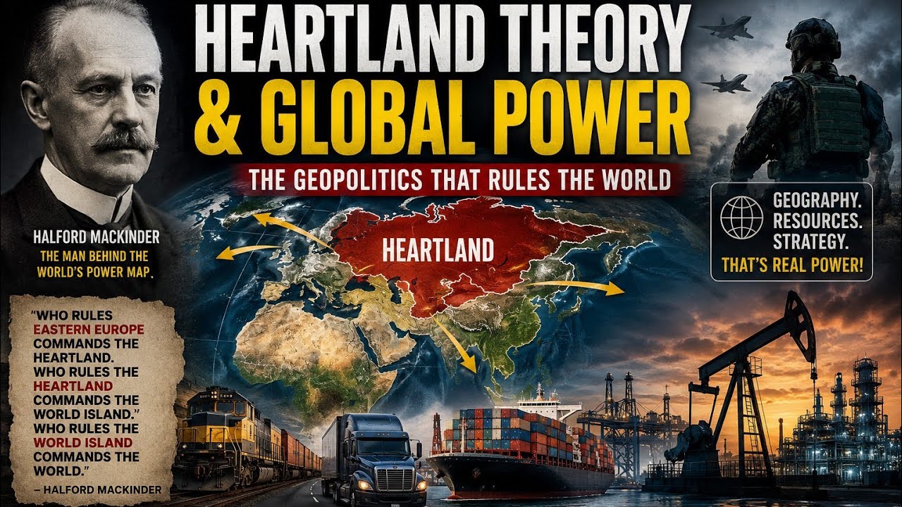 Who Controls the World? | Heartland Theory Explained#documentary #science 