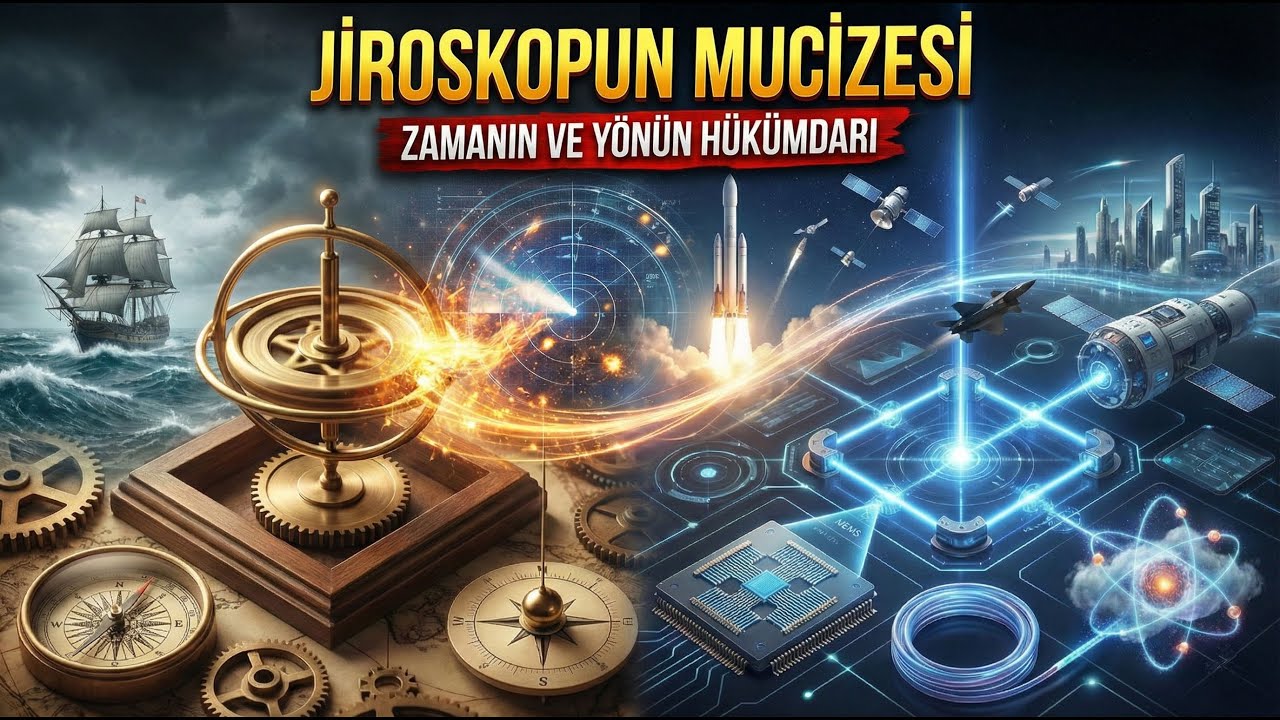 Topaçtan Kuantum Navigasyona: Jiroskop Nasıl Çalışır? (Dev Belgesel)