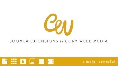 Watch Cory Webb build a complete Joomla! website in under 10 minutes