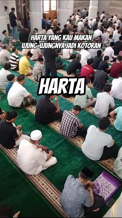 Harta #generasiquraniyangkuatdanamanat #katakatabijakalibinabuthalib #anwarzahid #ceramah