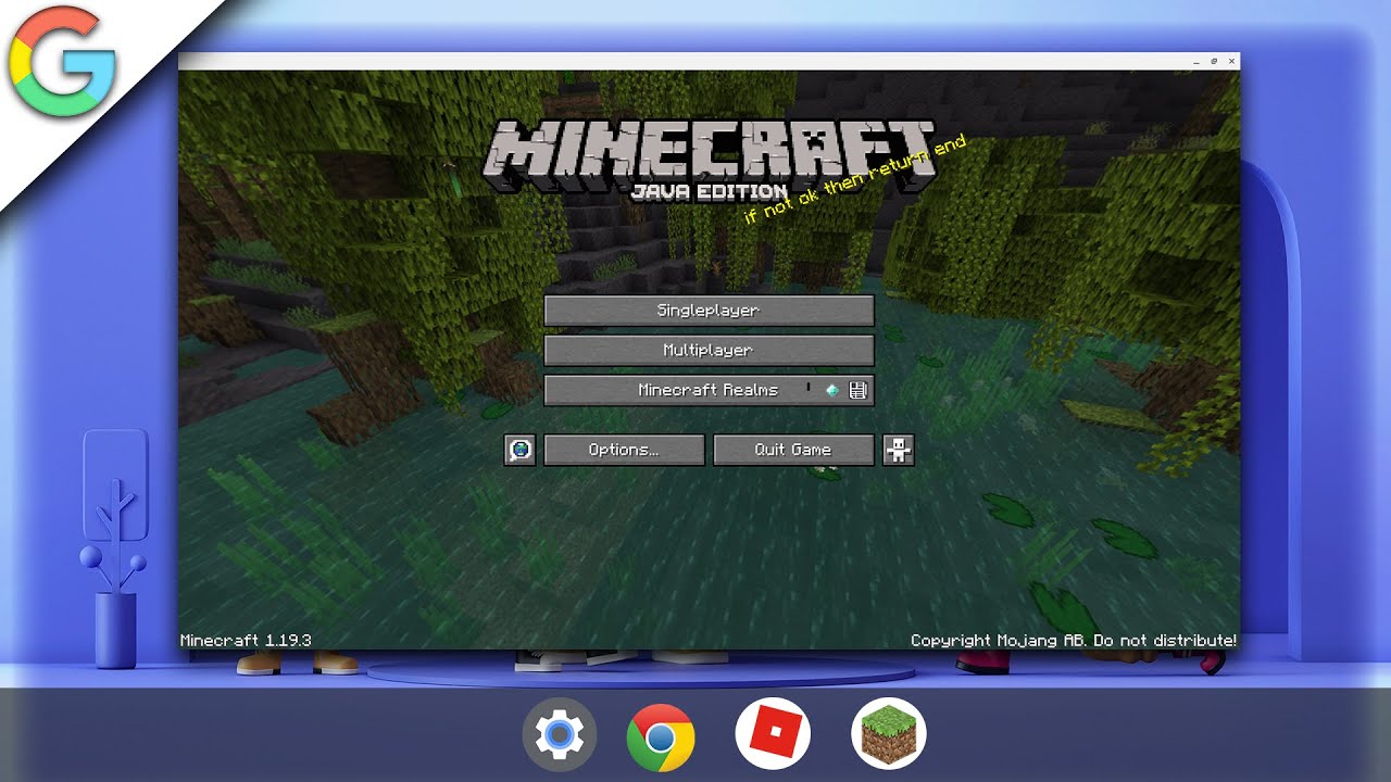 Minecraft available Chromebook