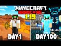 I Survived 100 Days Hardcore Minecraft in the 1.19 Deep Dark Update...Here's is What Happened