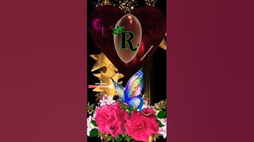 R Letter Name Status❤️||Name art Video😍||Whatsapp status💘||2022 #krishna_Creation78#shorts #viral