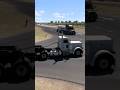 ALMOST CRASHED #loadedtrailer #ats #americantrucksimulator #trucksimulator #constructionequipment