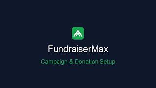 Creating Campaigns & Donation Accounts