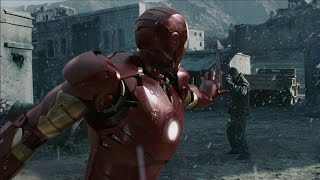 Iron man vs Terrorists - Gulmira fight scene - Iron man(2008) movie clip HD