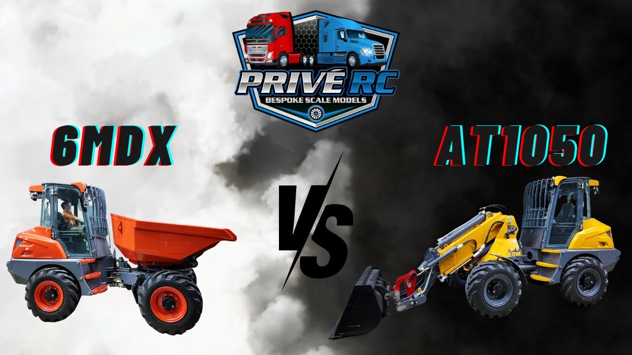 1/14 Aoue AT1050 Telescopic Arm Fork Loader vs LESU 6MDX Model | Quick Attachment Swap Tutorial
