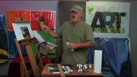 Create a Palm Tree in Oils With Mike Rooney