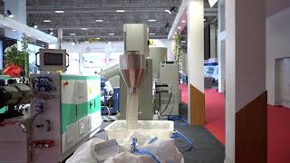 300-350 Kgh Pp Ldpe Hdpe Yumuşak Film Granül Hattı, Pp Ldpe Hdpe Soft Film Recycling Line