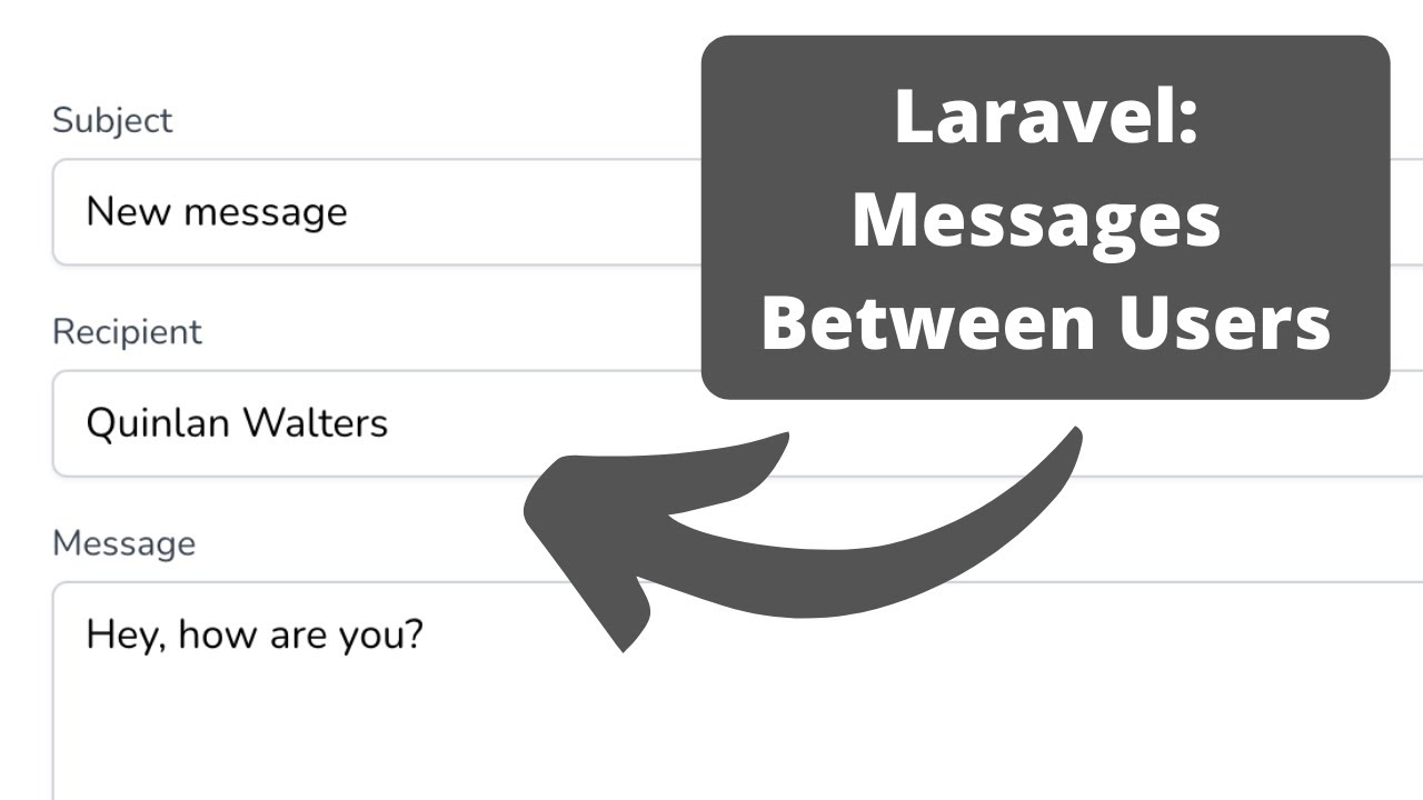 Laravel messages