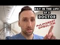 Day in the Life of a DOCTOR: Radiologist Hospital VLOG: Pulmonary Embolism